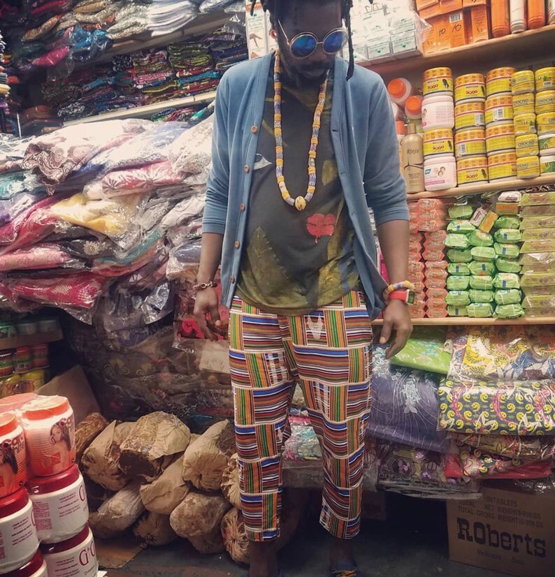 kente pants ankara pants adult kente pants african clothes african clothingmens pants mens kente pantsplus size pants african pants