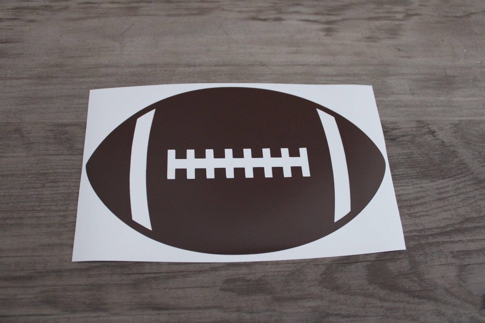 Football Car Decal Sports Stickers Auto Accessories Etsy