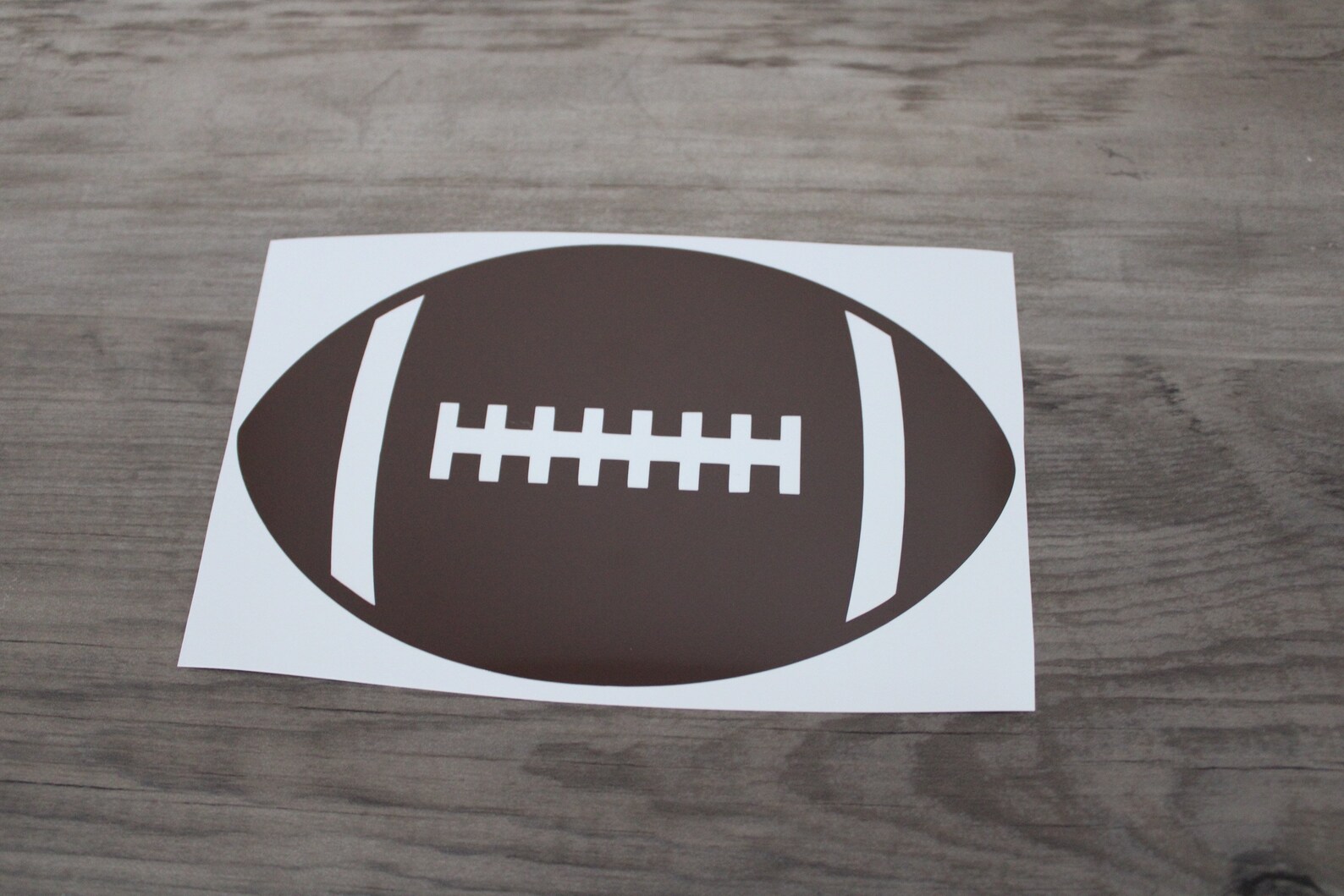 Football Car Decal Sports Stickers Auto Accessories Etsy
