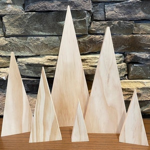 Wood Trees, Craft Trees, DIY Trees, Christmas Tree, Tree Shapes, Tree Cutouts, Tree, Wood Triangle, DIY Triangle, Triangle Shapes