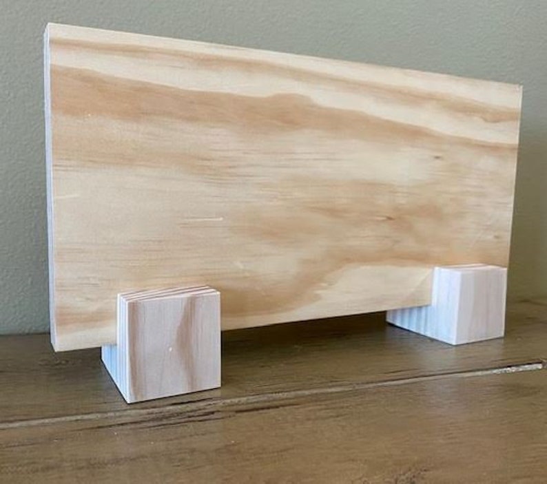 Wood Sign Stands Etsy