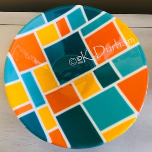 Mondrian Style 12.5&quot; Bowl TYOW
