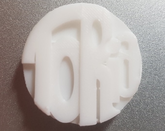 Botones personalizados impresos en 3D x5