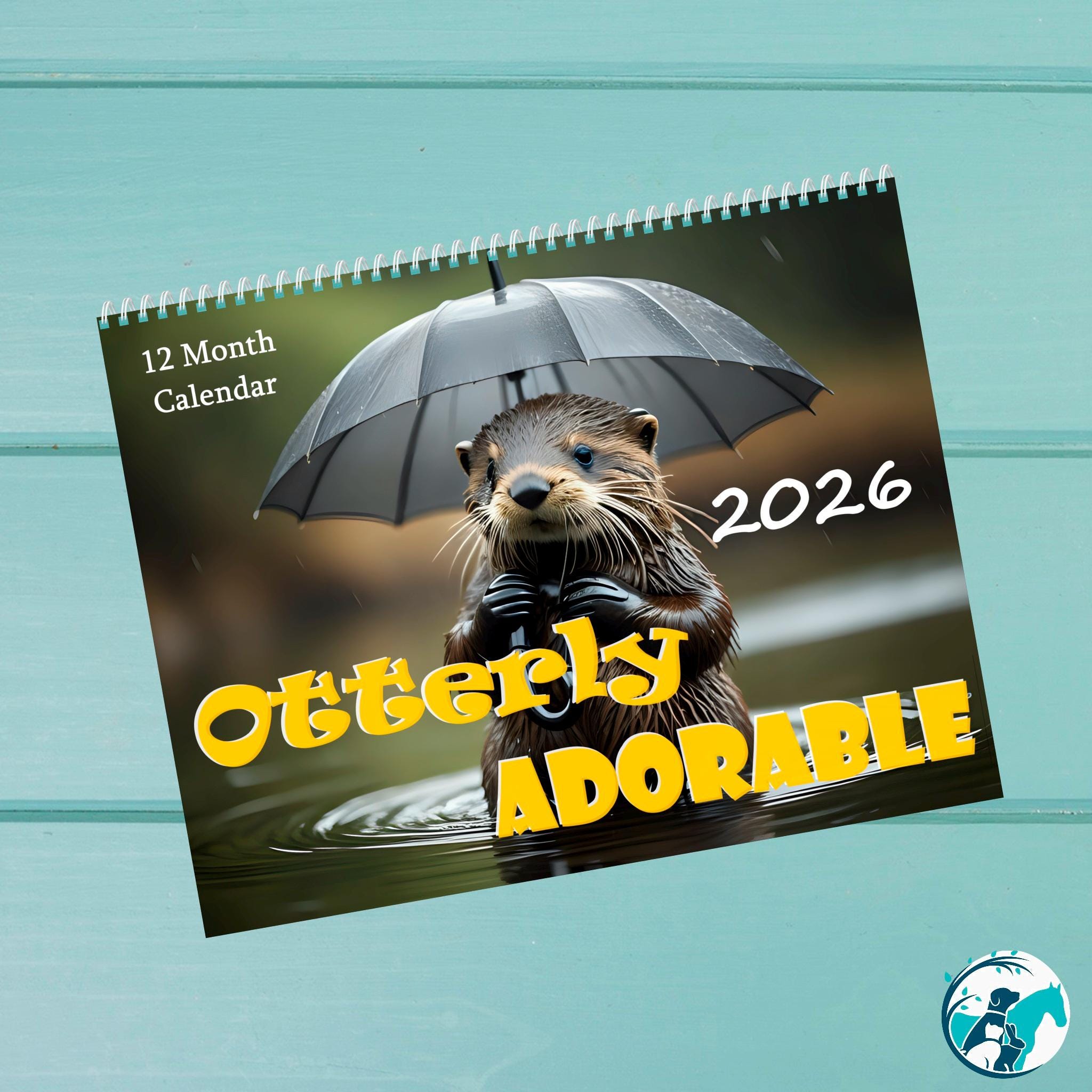 Steve the Otter Calendar - Etsy