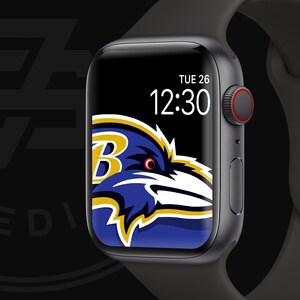 Baltimore Ravens Voetbal NFL Apple Watch Wallpaper Achtergrond | Etsy  Nederland