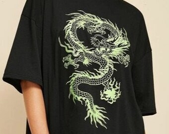 Red Dragon Shirt Etsy