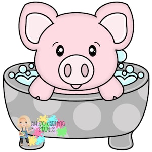 Pig Door Hanger Template: Spring DIY Craft (Digital Download)