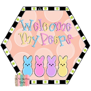 TEMPLATE |  Spring Template | Spring | Easter Template | Easter | Peeps Template | Peeps