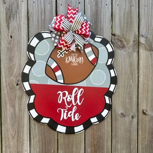 Roll Tide Football Door Hanger or Attachment