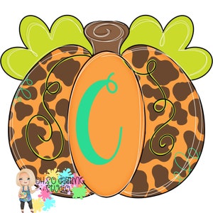 TEMPLATE | Door Hanger Template | Pumpkin  | Pumpkin Template | Fall | Fall Template