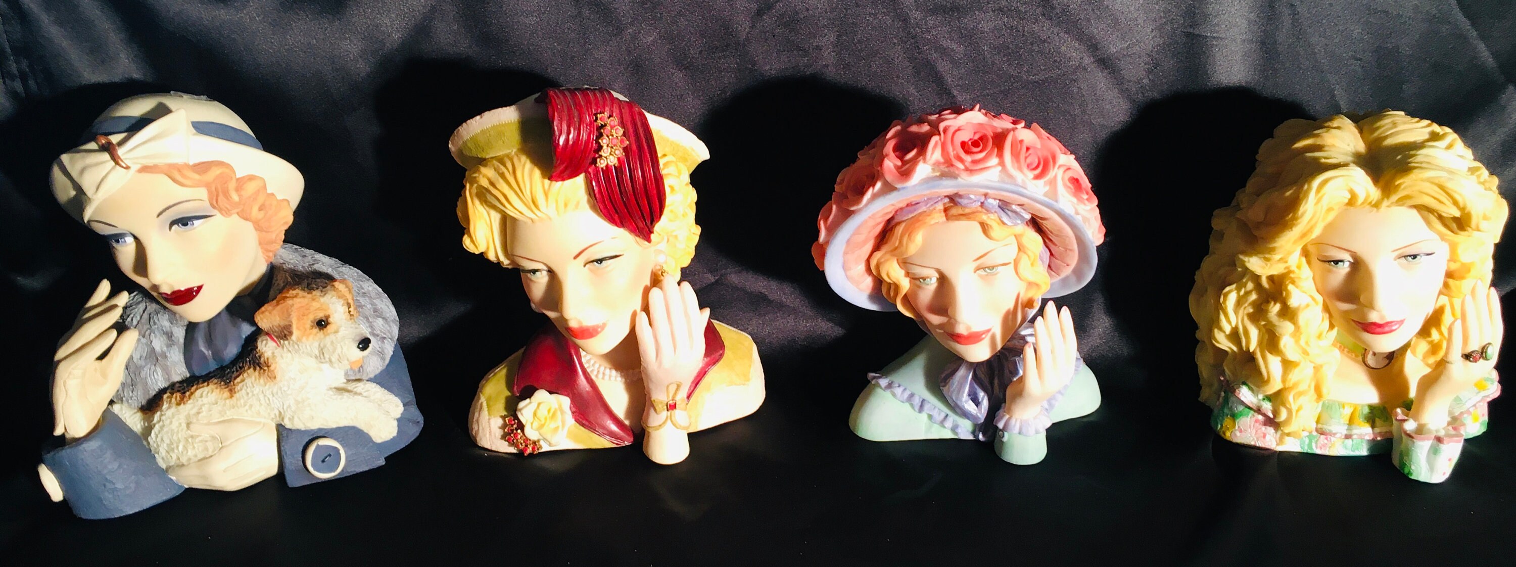 Cameo Girl Head Vases Etsy