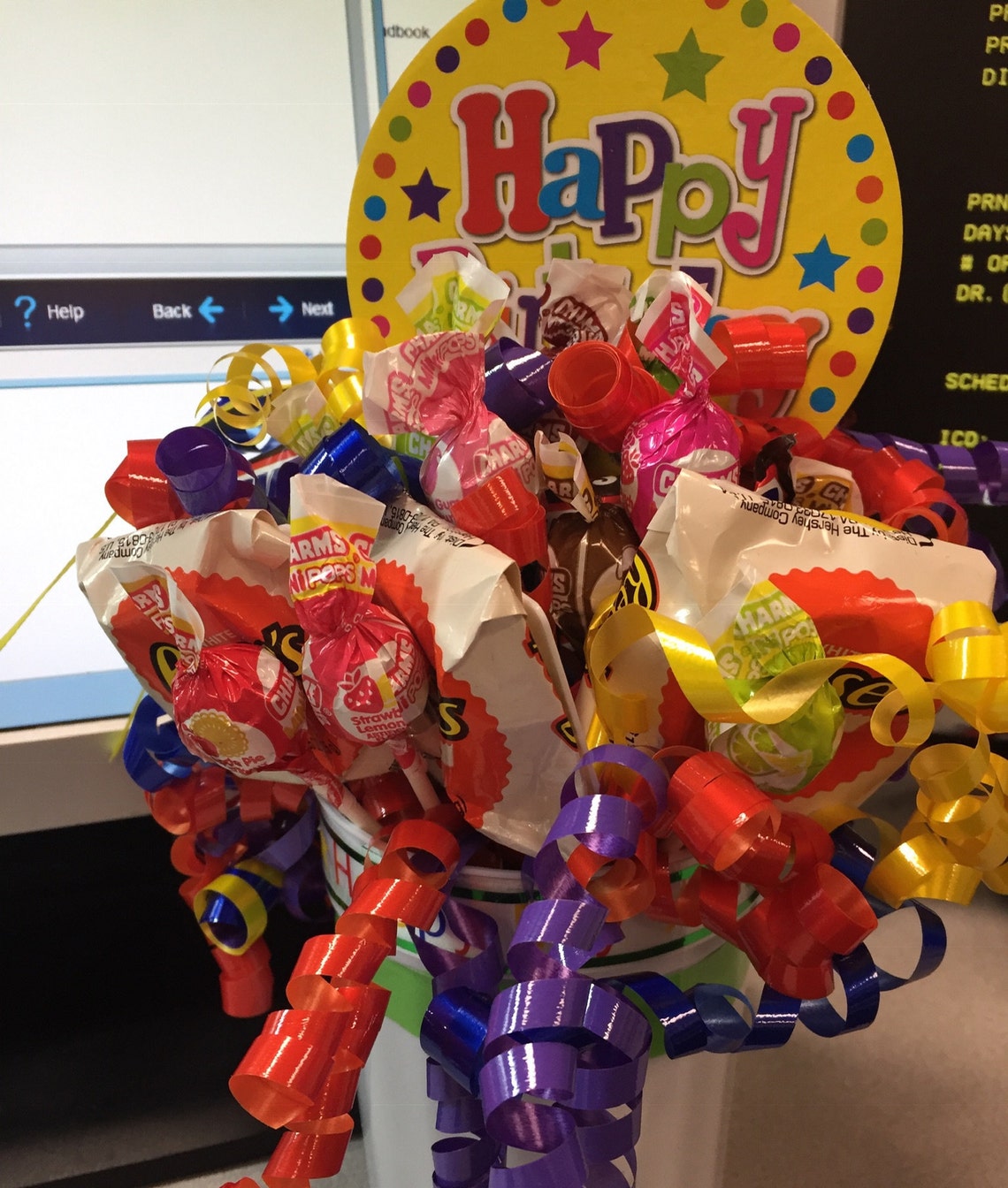 Birthday Candy Bouquet Etsy