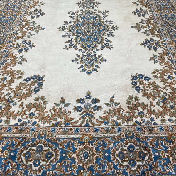 Blue Persian Rug Etsy