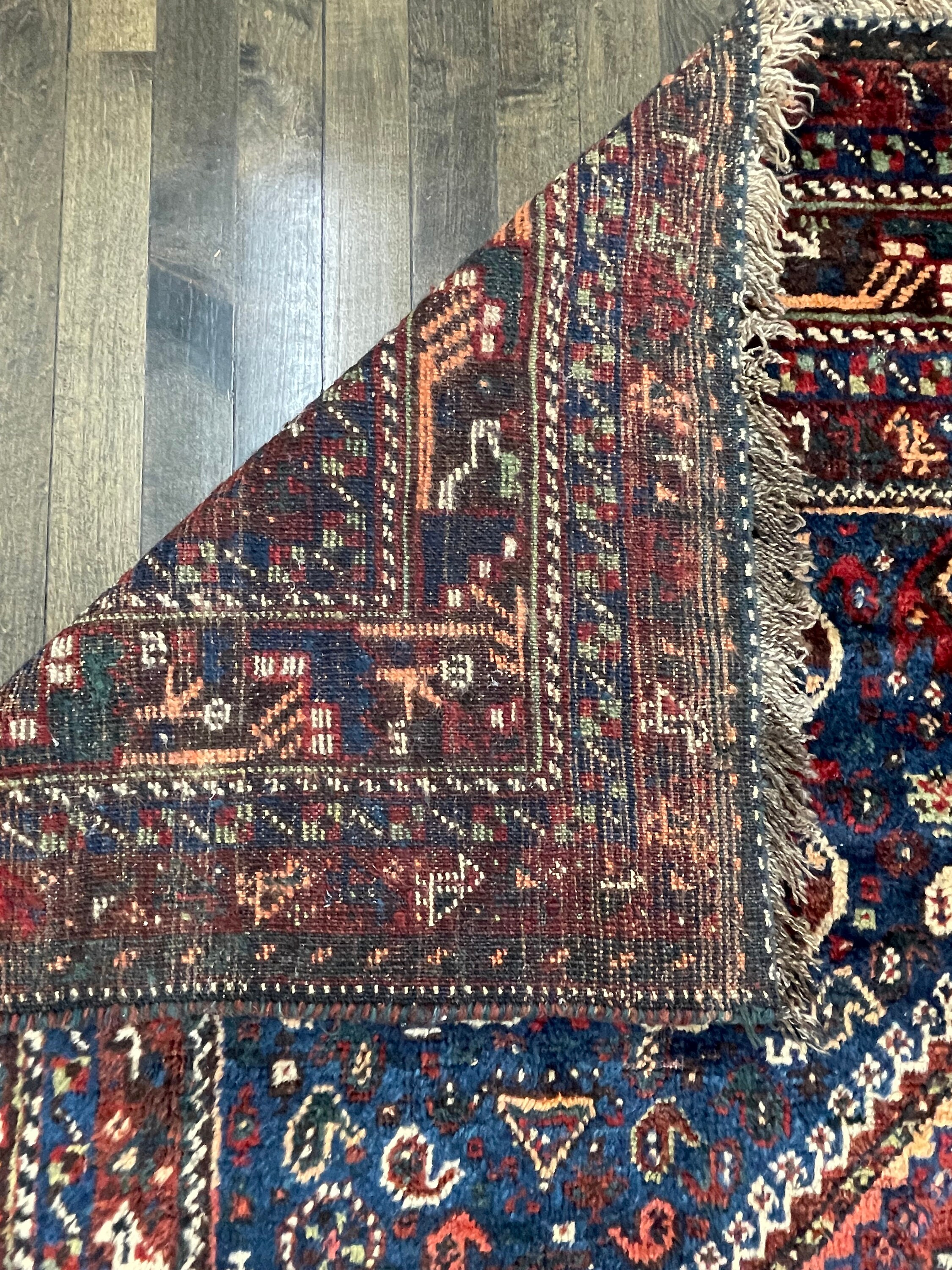 ラグ・カーペット Antique afshar rug Antique Afshar Rug 1.70m x 1.42m — Rug Addiction