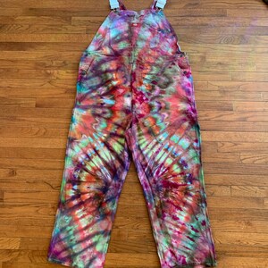 Noogadyed Custom Made Tie Dye Overalls - Etsy