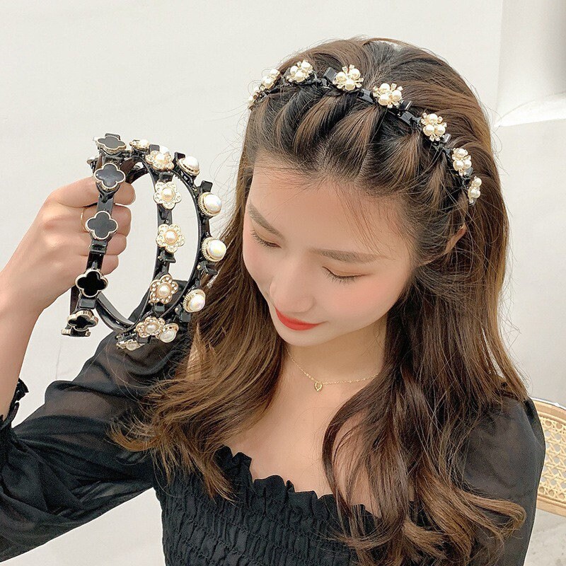 豪華な 8 Pieces Women Girls Hard Plastic Headband Hair Hoop Black And Brown High Grade Ldc La 豪華な 8 Pieces Women Girls Hard Plastic Headband Hair Hoop Black And Brown High Grade Ldc La