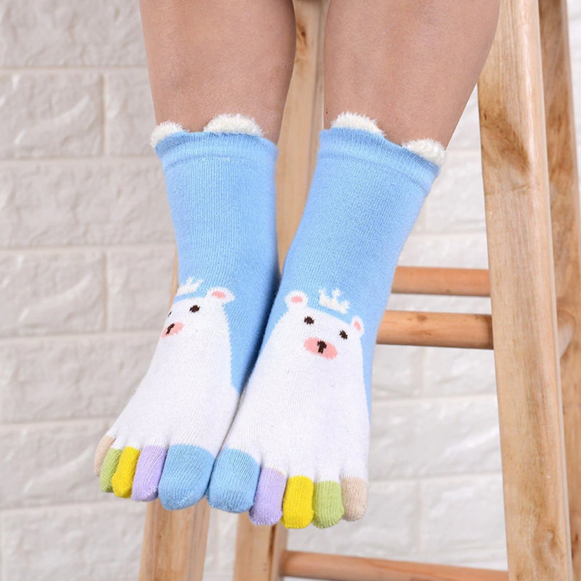5 PAIRS Kids cute toe socks for holiday gift boys girls 5pairs  Etsy