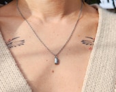 Silver Bean Necklace | frejol  | Bean Seed