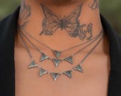 Succulent Botanical Sterling Silver Necklaces