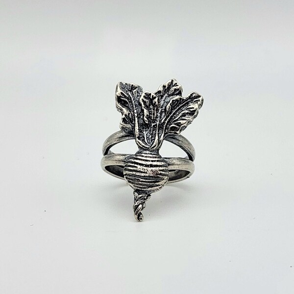 Beet Ring | Silver Beet Ring | Root Vegetable | Ternip