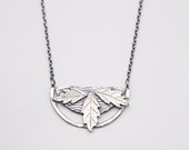 Mugwort Bontanical Sterling Silver Necklace