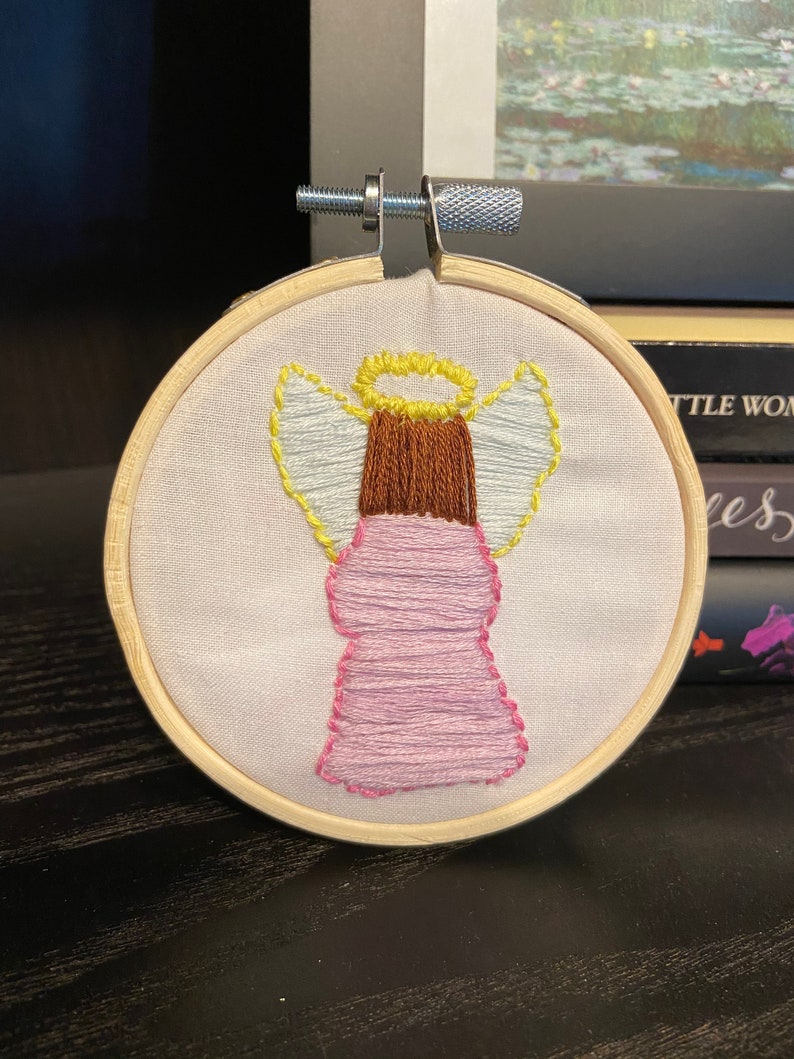 Embroidered Guardian Angel Gift image 1