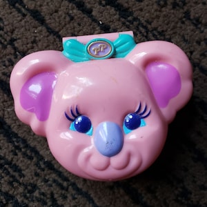 Polly Pocket Bluebird 1994 Koala Picnic Face - Vintage  Compact ONLY