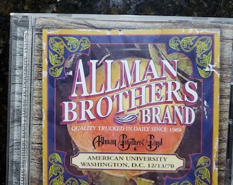 Allman Brothers Band  American University 1970 live