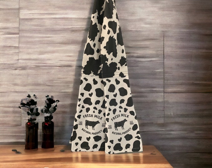 Cow Print Kitchen Boa, Cow Print Kitchen, Cow Print Decor Etsy