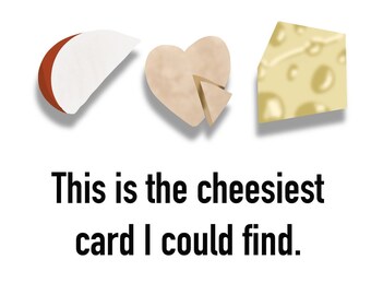 Carte d’amour fromager