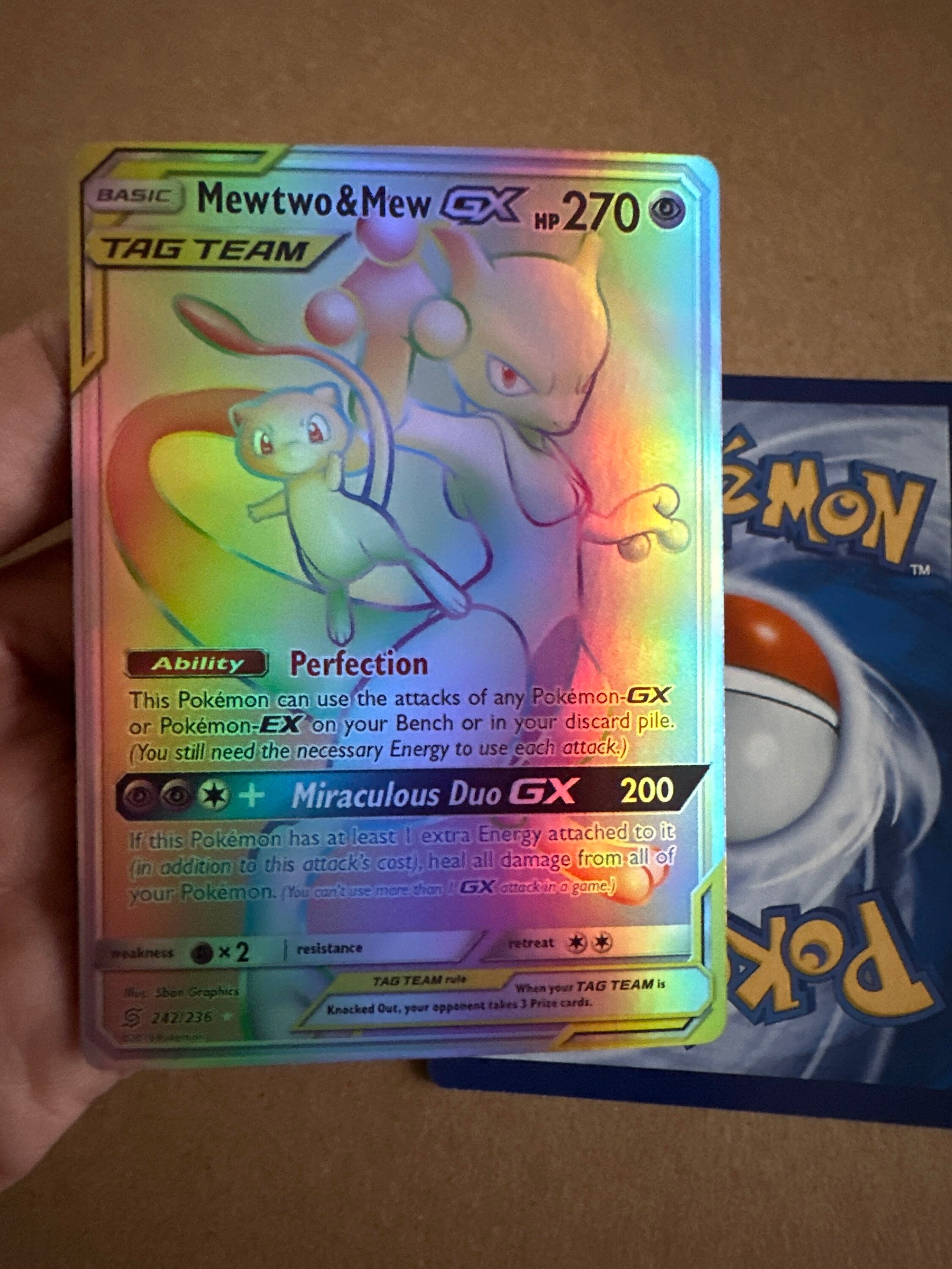 Mewtwo Gx Card - Etsy
