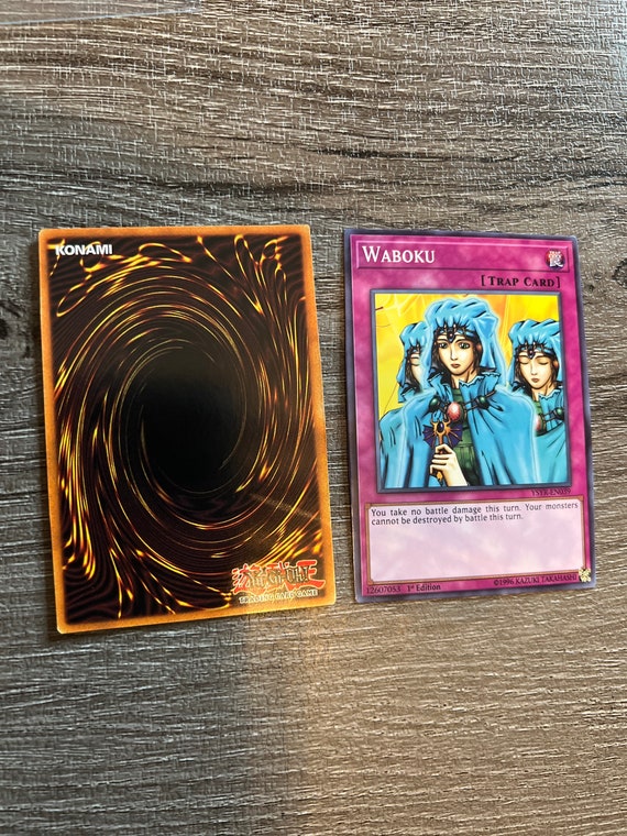 Waboku 1st Edition trap Card Yu Gi Oh Card Proxy Etsy