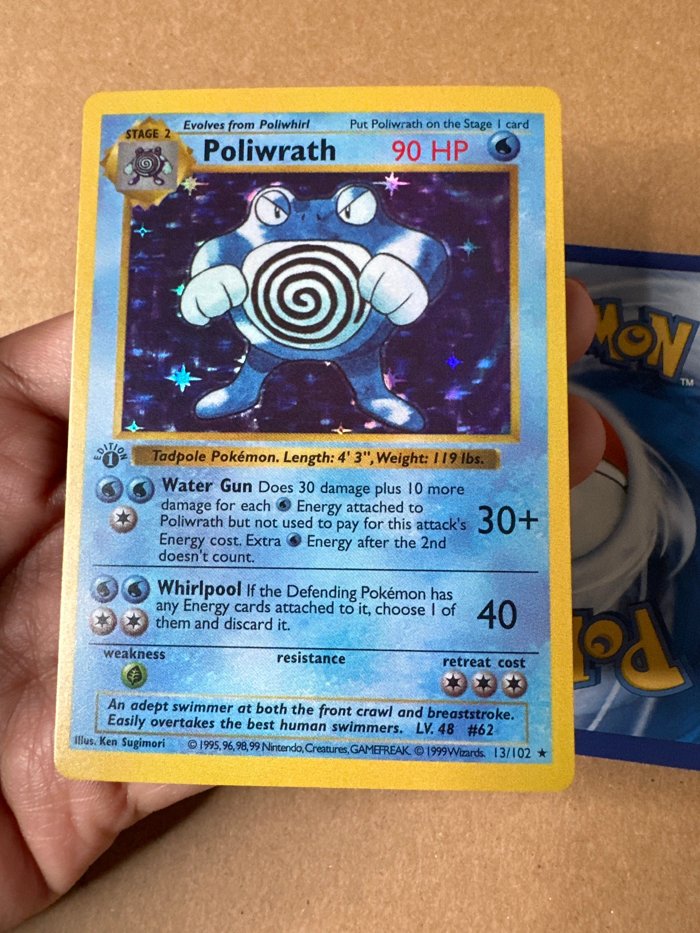 Poliwrath Holo - Etsy