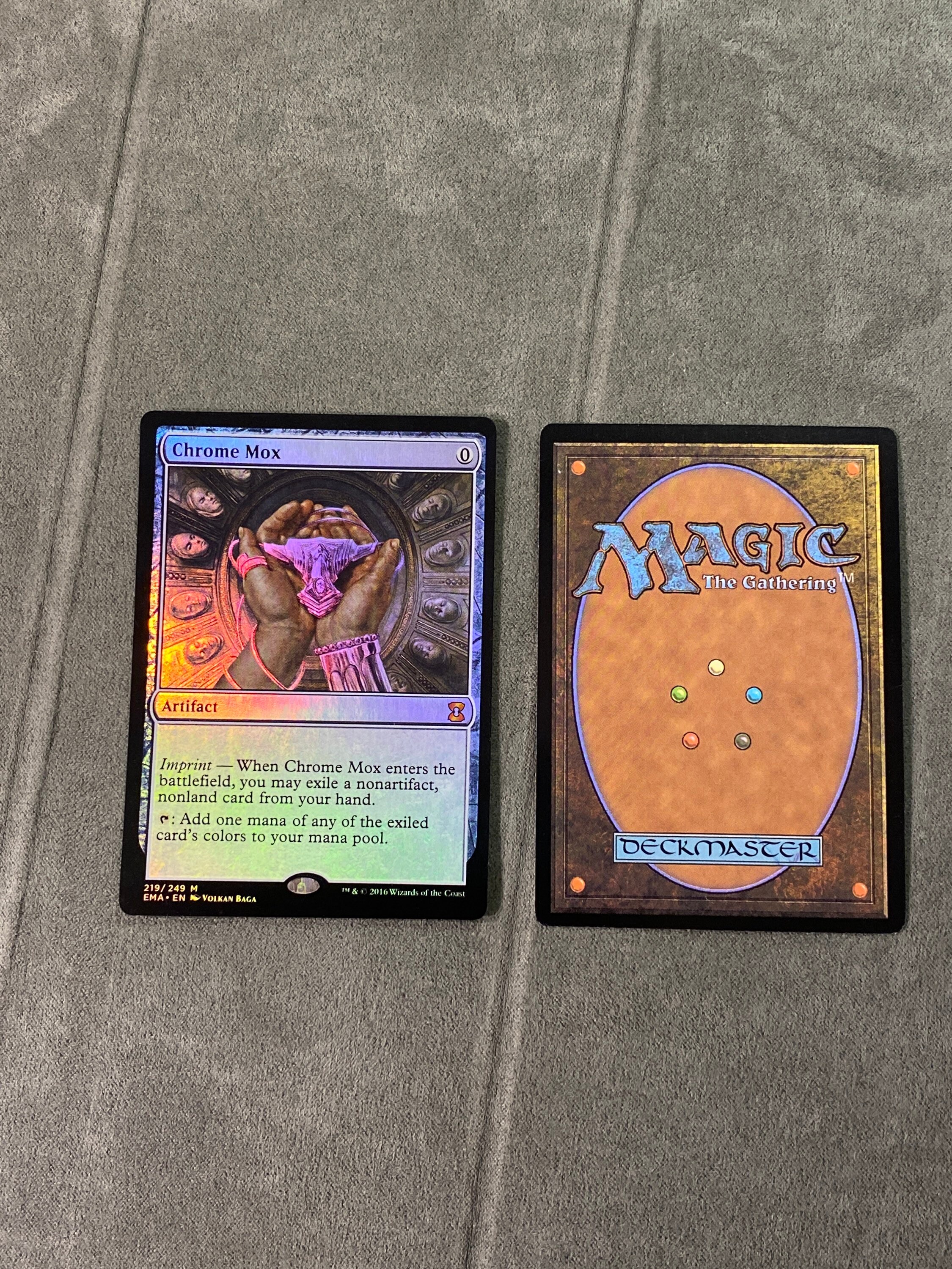 Chrome Mox Foil Eternal Masters CCG Card P R O X Y Mtg Magic - Etsy