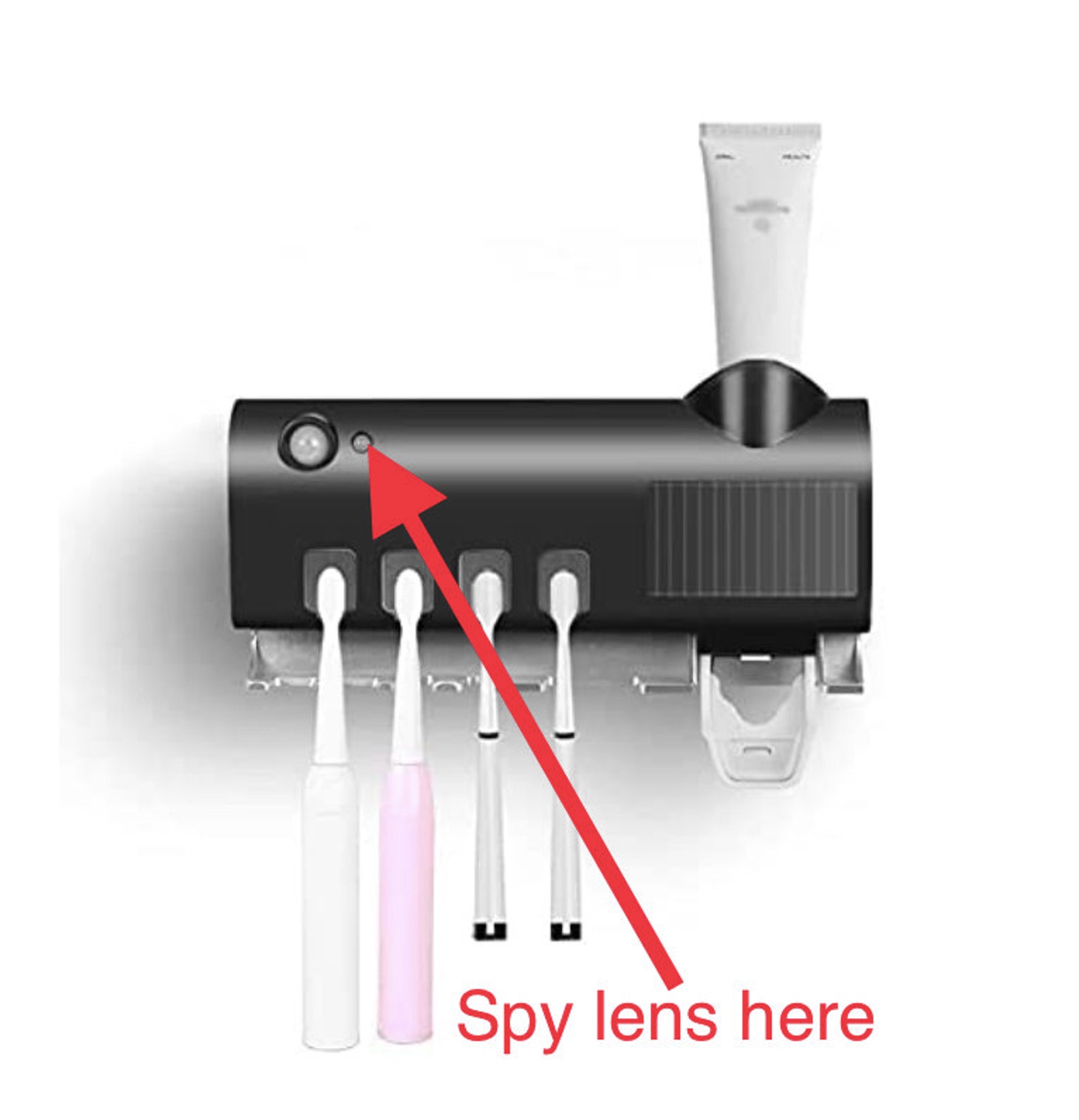 WiFi Hidden Spy Camera Toothbrush Holder with Clean Function Etsy