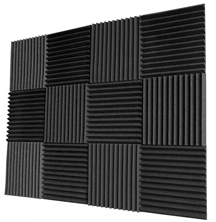 Acoustic Foam Panels 12 Pack 1 X 12 X 12 - Etsy