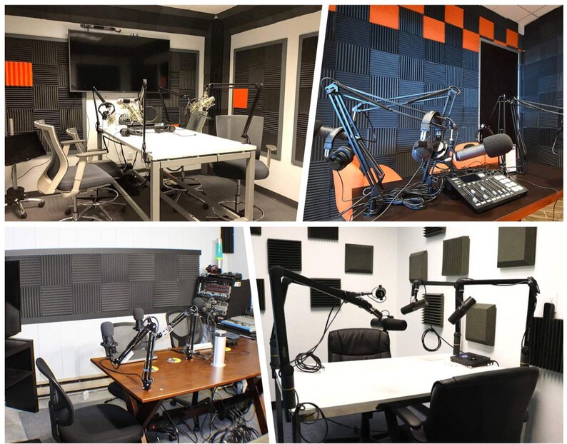 FREE Shipping Acoustic Foam Panels 2 X 12 X 12 Fireproof Soundproof Studio Wall Padding 12 Pack
