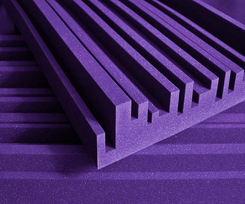 Acoustic Foam Panels 6 Pack 2 X 12 X 12 Etsy