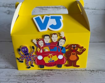 Wiggles party bag | The wiggles Party | Gift Boxes | Cake Topper | Emma Birthday Party