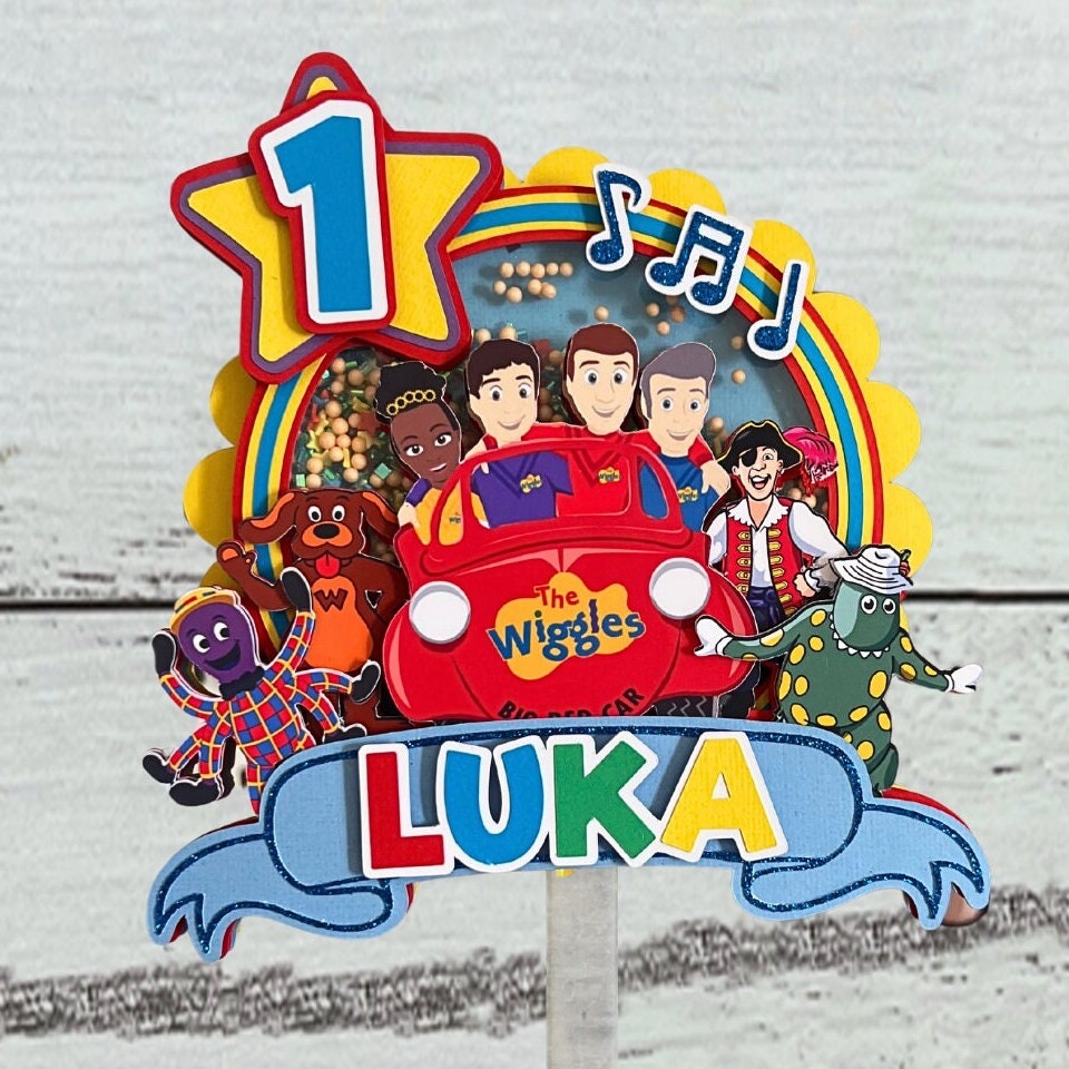 Wiggles Cake Topper the Wiggles Cake the Wiggles Birthday the — free download