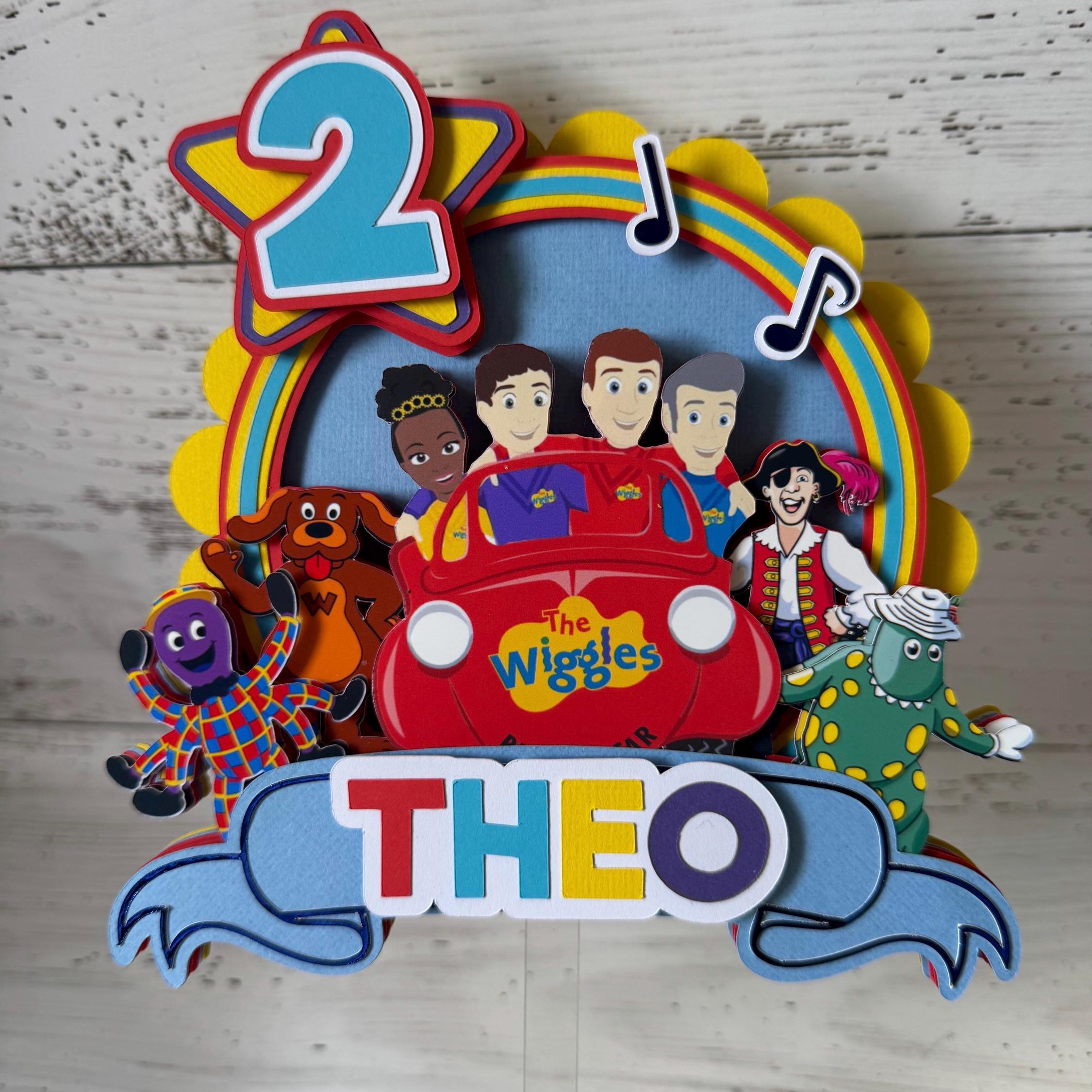 Wiggles Cake Topper the Wiggles Cake the Wiggles Birthday the — free download