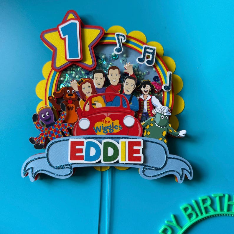 Wiggles Cake Topper the Wiggles Cake the Wiggles Birthday the — free download