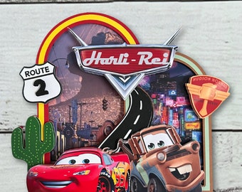 Cars Cake Topper | lightening McQueen Cake Topper | Cars Party | Lightening McQueen Party | Cars Cake Decorations | Cars Birthday |