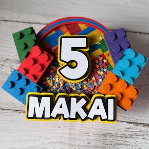 Lego Cake Topper | Lego Cake | Lego birthday | Lego Cake Decorations | Lego Party |  Lego Decorations | Lego Birthday Cake
