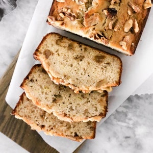 Keto Banana Nut Loaf - Sugar Free Gluten Free