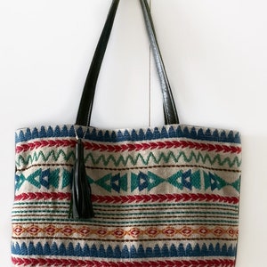 Tote Bag, Schultertasche, Geschenk für sie, bestickte Tasche, einzigartige Tragetasche, Frauengeschenk, Geschenk für Mutter, Frauentasche, lederne Tragetasche, Leinentasche