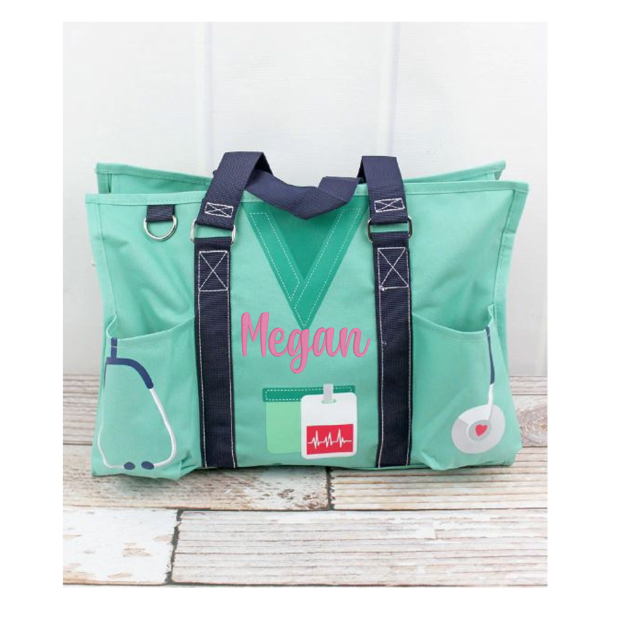 Nurse Tote Bagnurse Canvas Tote Bagnurse Tote Bag With Etsy