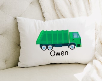 Personalized Kids Truck pillowcase-Custom Tractor Pillowcase-Car pillowcase-Kids pillow-boy Pillow -Gift for kids - Kids Gift