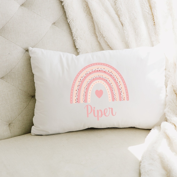 Rainbow Pillowcase Etsy