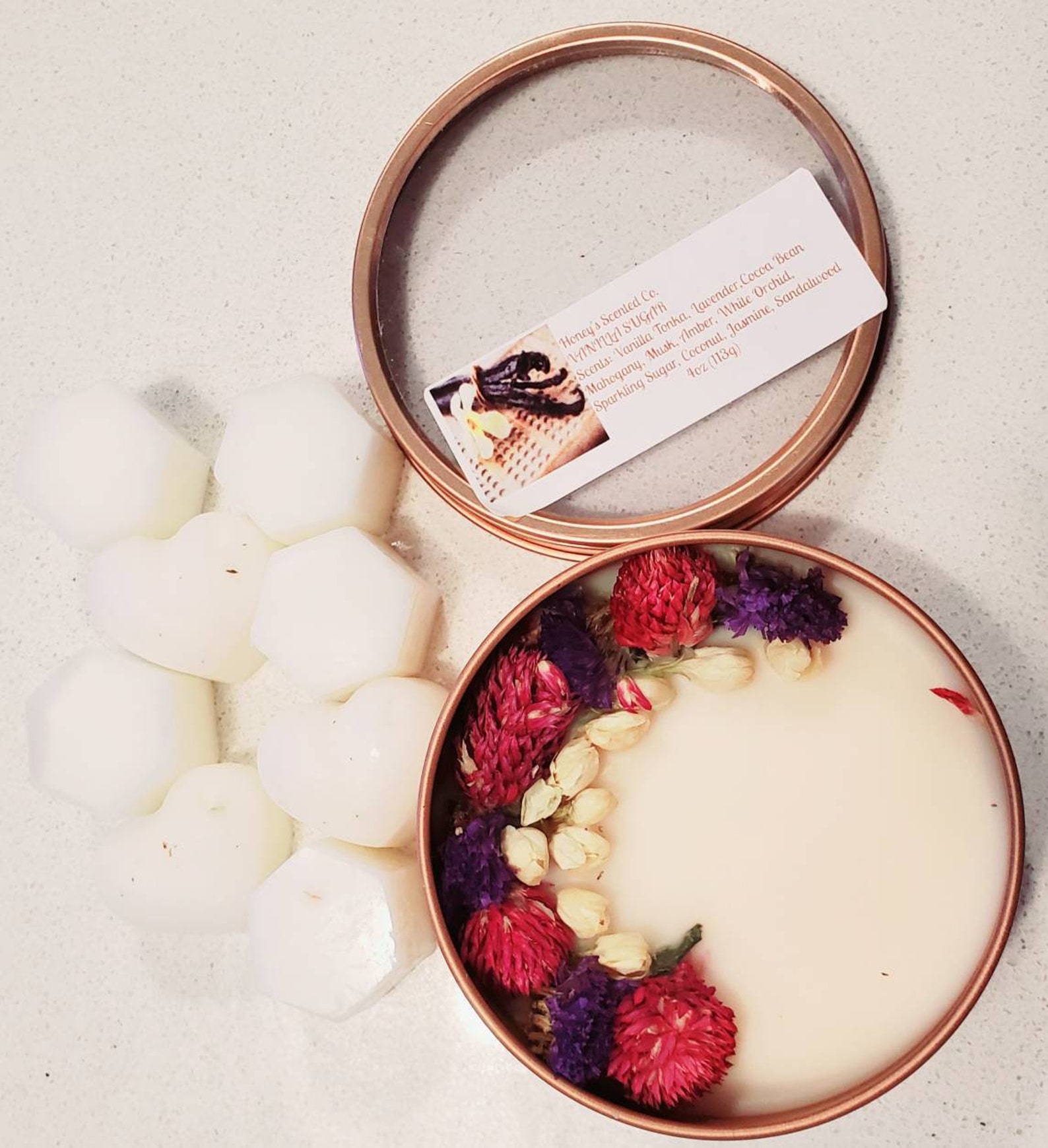 Aesthetic Wickless Candle & Wax Warmer GiftlThinking of You Etsy